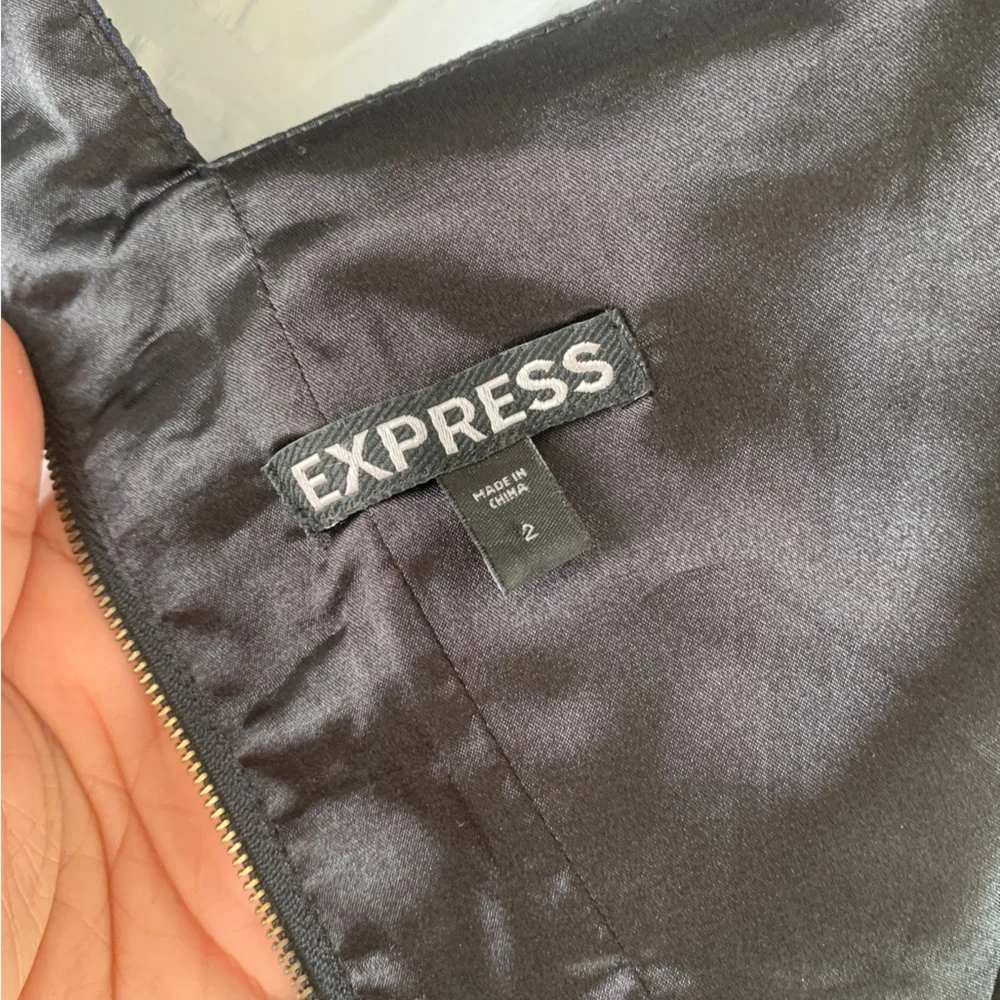 Blue Express Party Dress - Picture 4 of 4